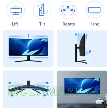 Монитор Xiaomi Mi Surface Display 34" XMMNTWQ34 (китайская версия) картинка 4